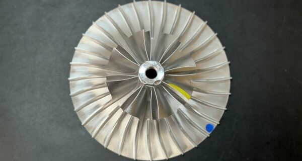 RS-3386 – Compressor impeller Ø135mm 1+1 billet New Design  