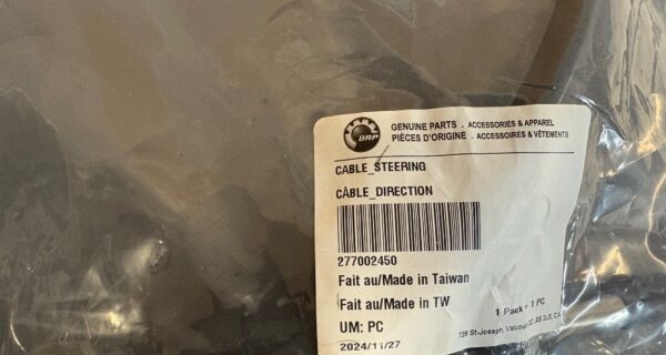 RS-4959-STEERING CABLE RXPX 2021+