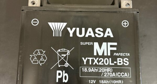 RS-5508-BATTERY YUASA YTX20L-BS