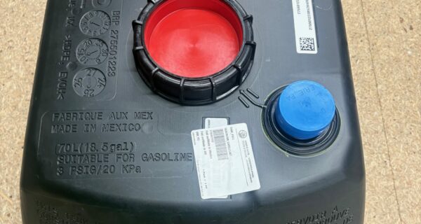 RS-4962-FUEL TANK 70 LITERS BLACK